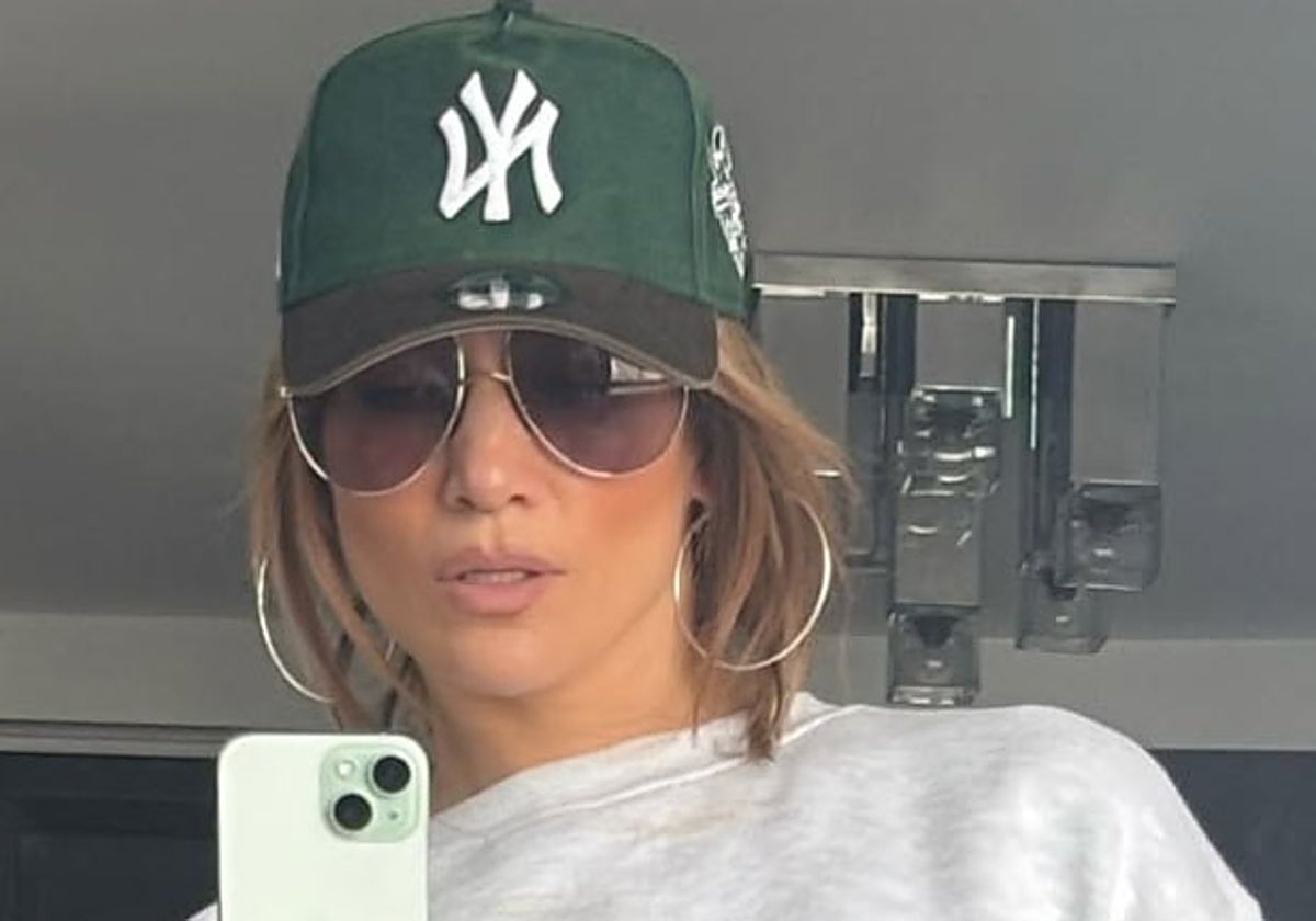 Jennifer Lopez, en la imagen de sus redes sociales.