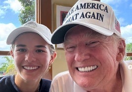 Así es la nieta favorita de Donald Trump que hoy cumple 18 años