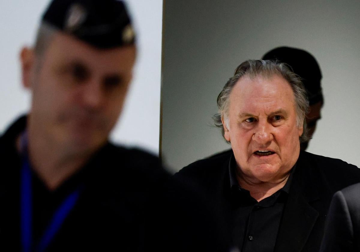 El actor francés Gerard Depardieu