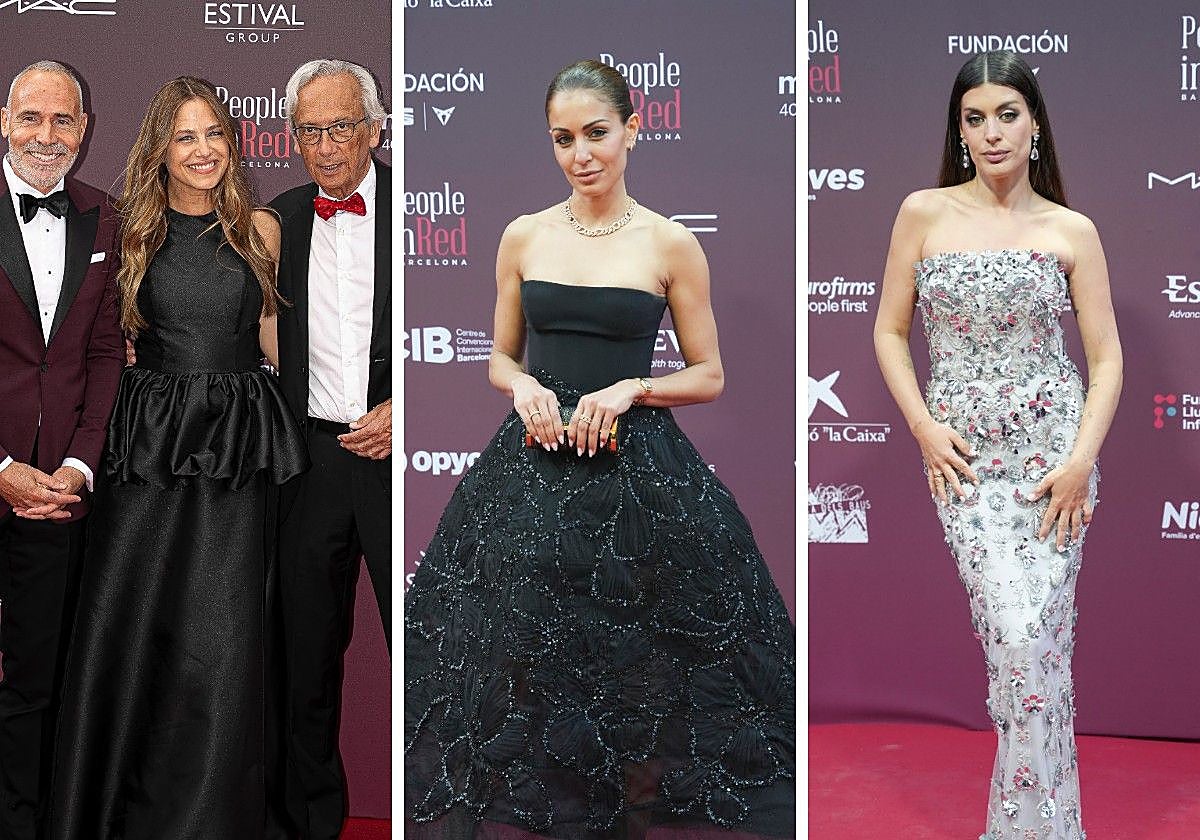 De Dulceida a Martina Klein: las celebridades se vuelcan con la Gala People in Red Barcelona 2025