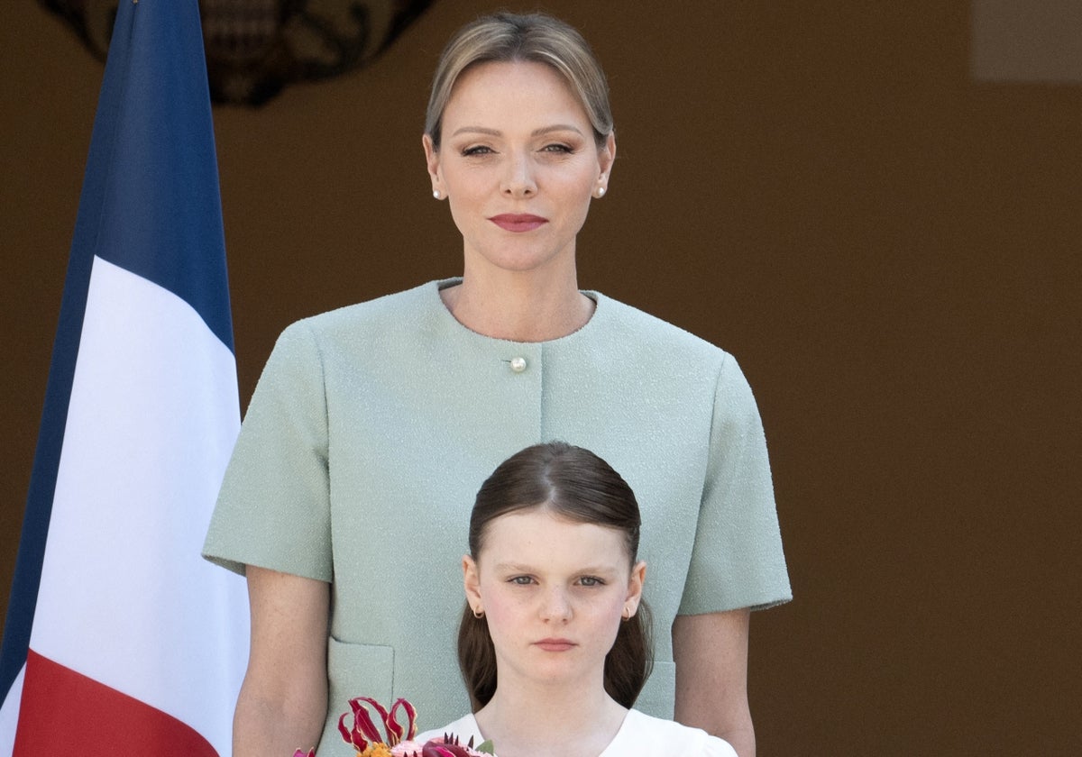 Charlene y su hija Gabriella