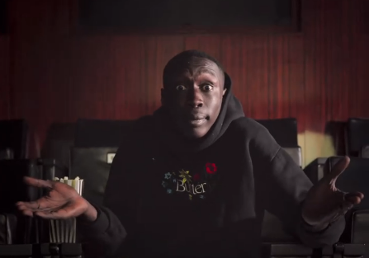 Khaby Lame en un vídeo promocionanado su cameo en Bad Boys