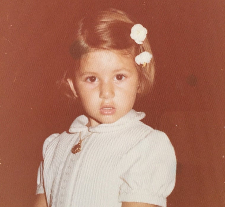 'La Terremoto' de niña