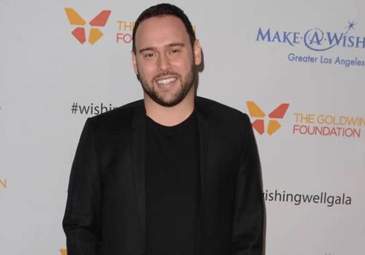 El manager de artistas Scooter Braun