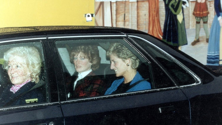 El día que la Princesa Diana rompió con su madre, Frances Shand Kydd