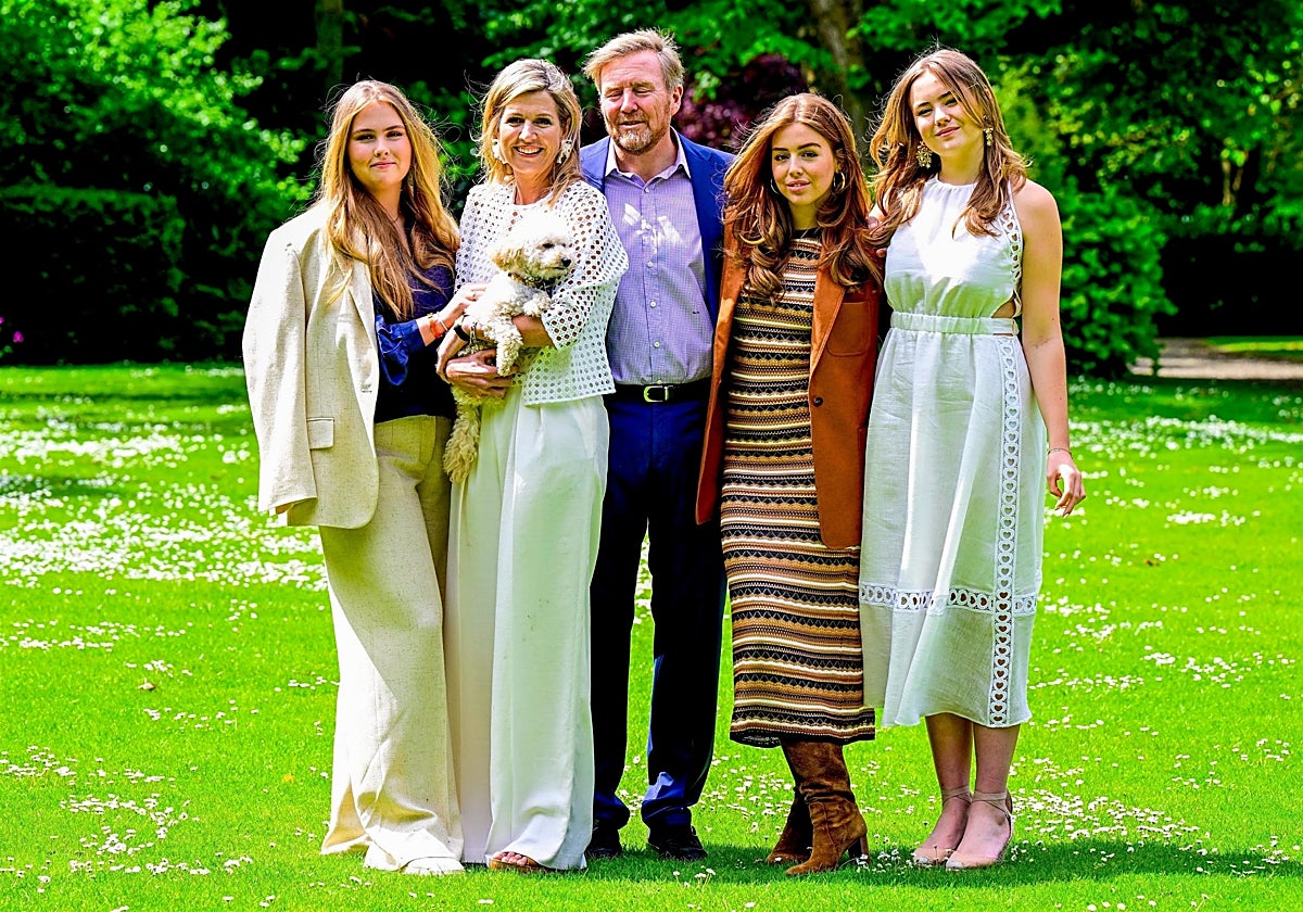 La Familia Real neerlandesa en su posado veraniego de 2024