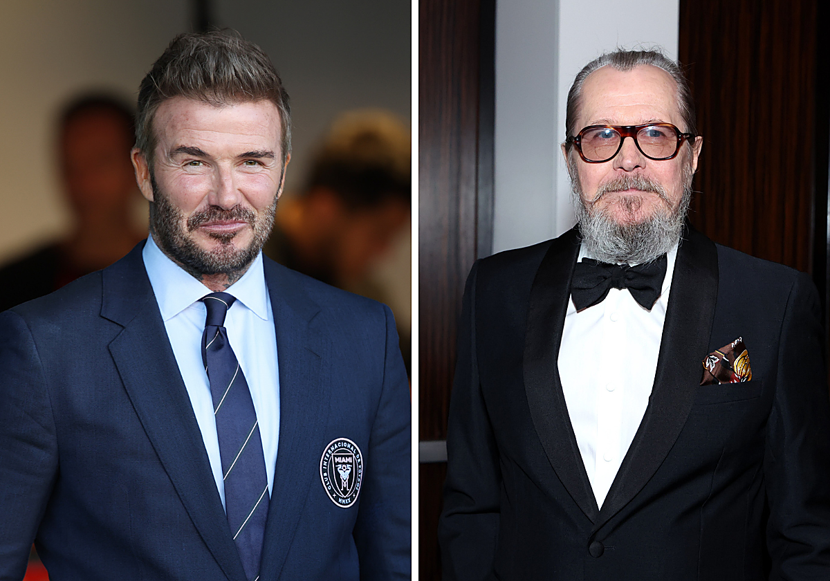 David Beckham y Gary Oldman, nombrados caballeros por el Rey Carlos III