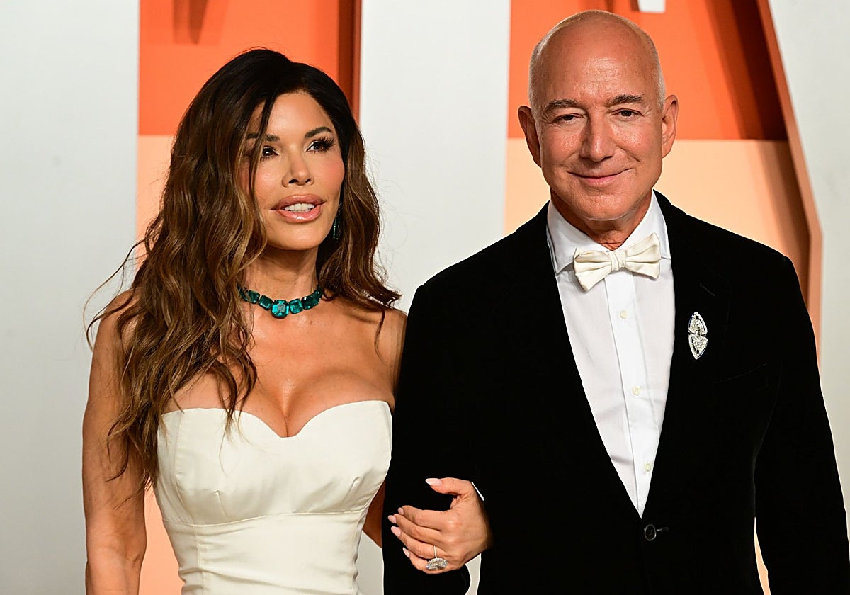 Jeff Bezos y Lauren Sánchez
