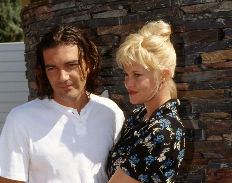 Antonio Banderas y Melanie Griffith