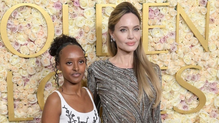 Zahara, la hija de Angelina Jolie, sale con un actor