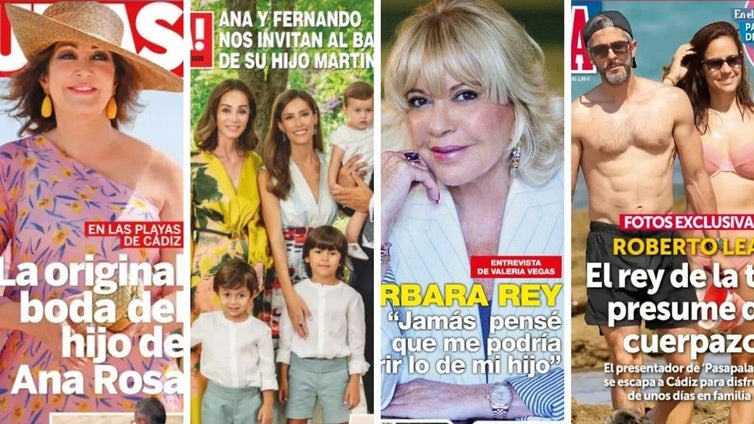 El bautizo del hijo de Ana Boyer y Fernando Verdasco: las revistas de la semana