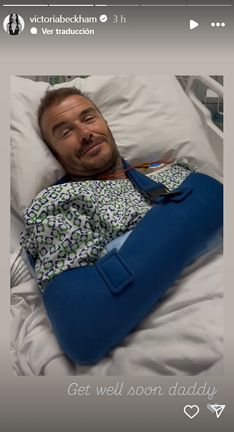 David Beckham, hospitalizado: «Ponte bueno pronto, papá», le escriben todos sus hijos... menos Brooklyn