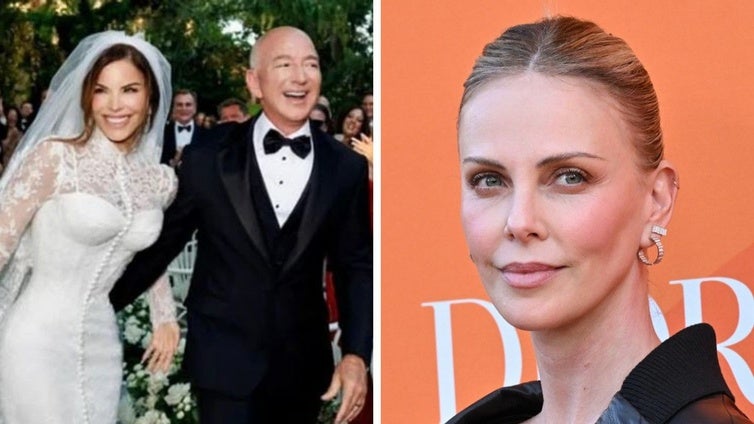 Charlize Theron ataca la boda de Jeff Bezos y Lauren Sánchez: «Son un asco»
