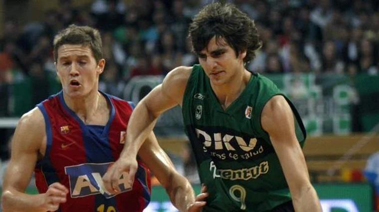 Ricky Rubio debutó en el baloncesto profesional con el Joventut de Badalona