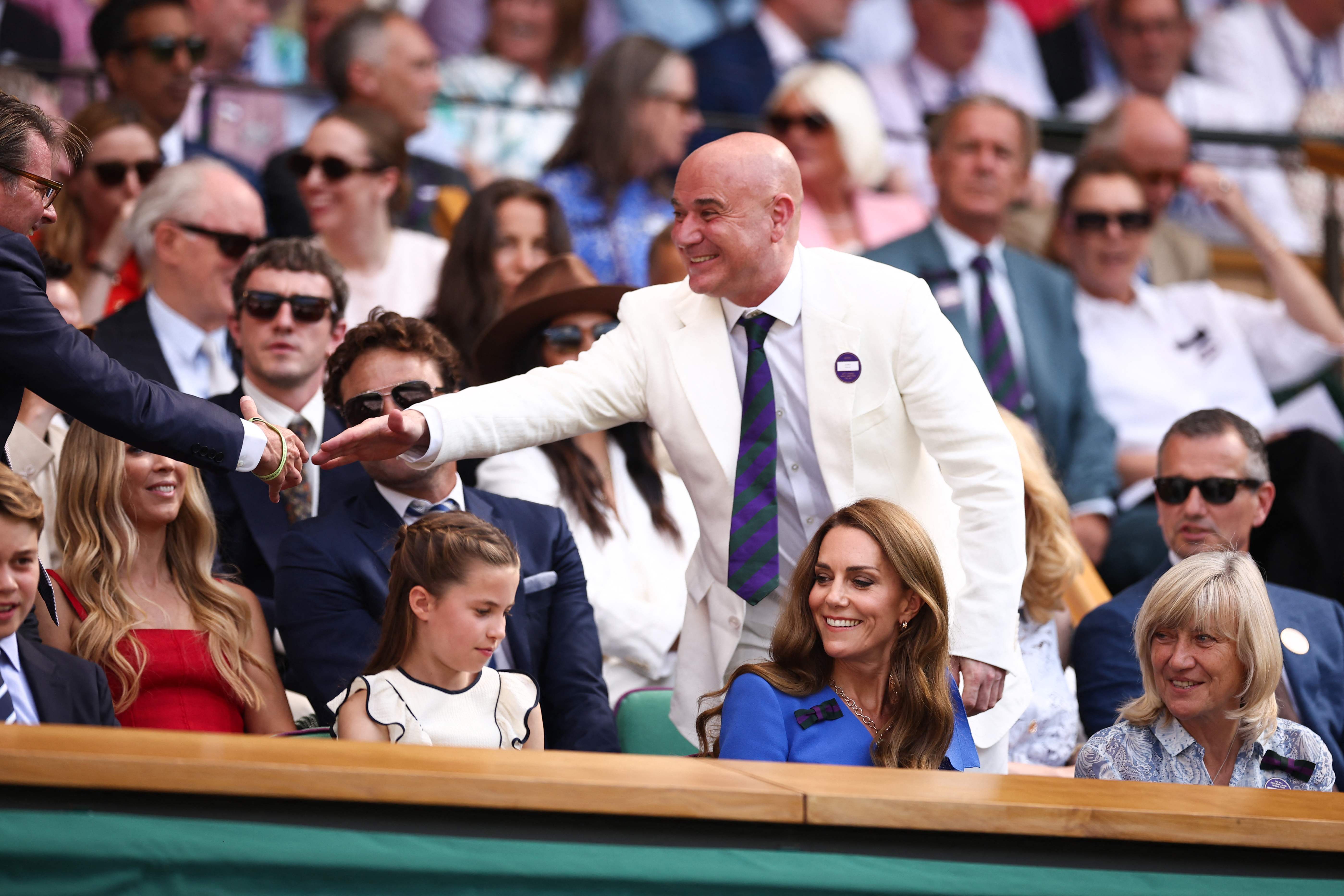 El extenista estadounidense André Agassi