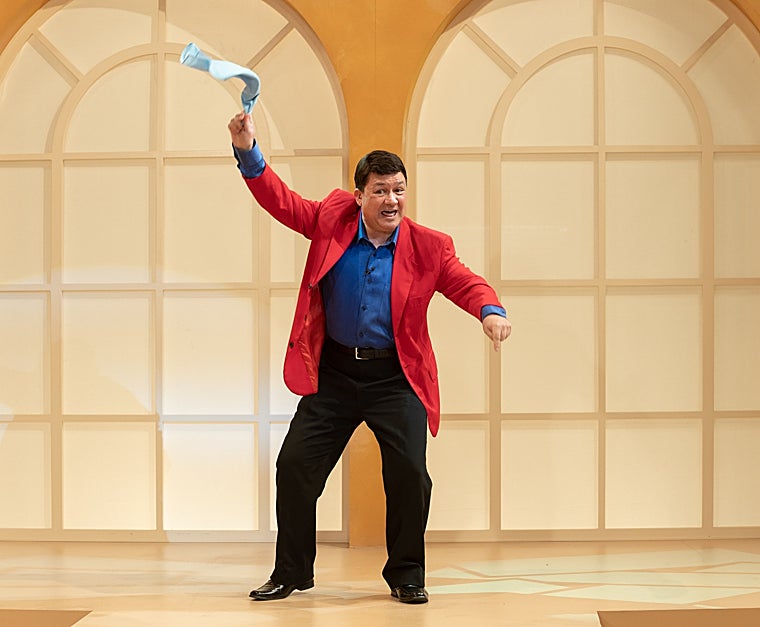 Secun de la Rosa en el papel de Leonardo Dantés