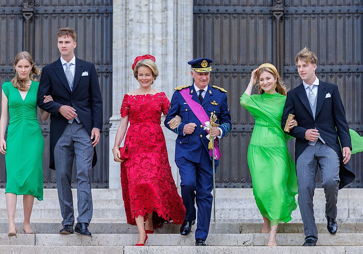 La Familia Real belga