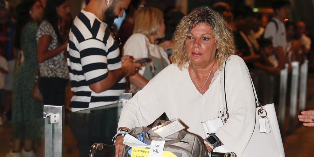 Terelu Campos revela un problema de salud tras sus vacaciones en el Caribe