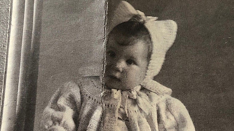 Rosa Villacastín de niña