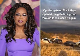 Los ataques a Oprah Winfrey por resistirse a abrir su carretera privada durante la evacuación por el tsunami de Hawái