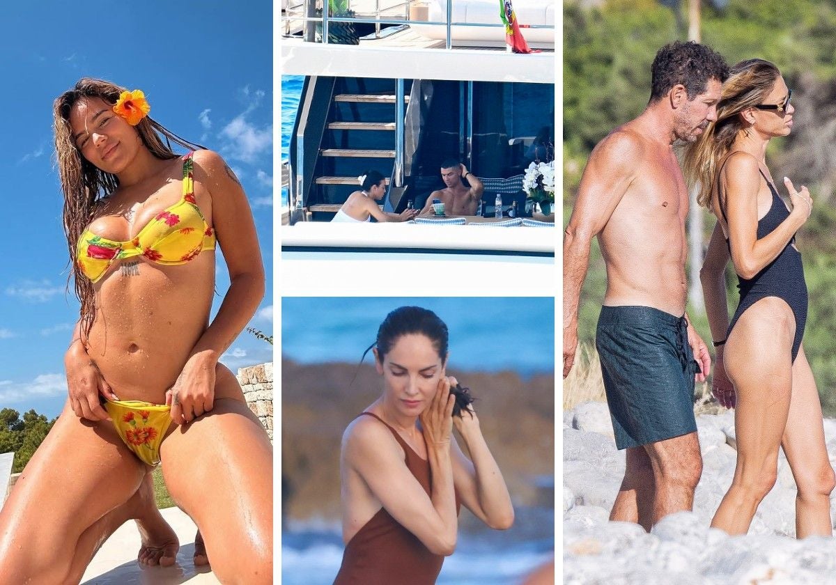 Los famosos eligen las playas españolas para sus vacaciones