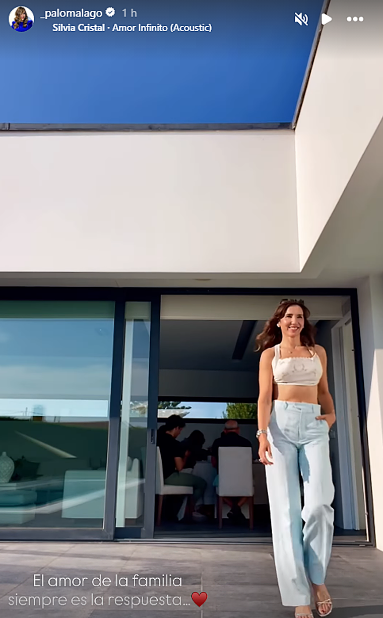 El mensaje de Paloma Lago