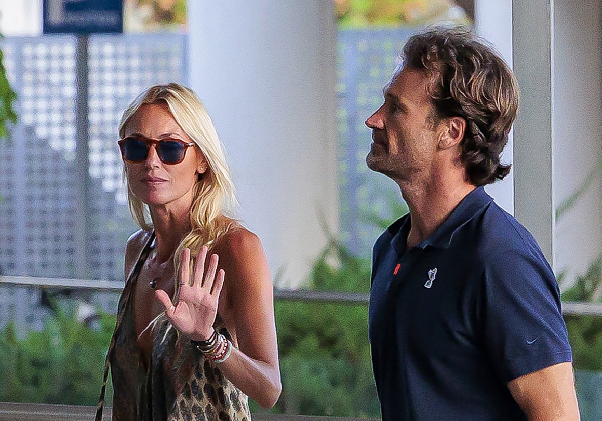 Carolina Cerezuela y Carlos Moyá