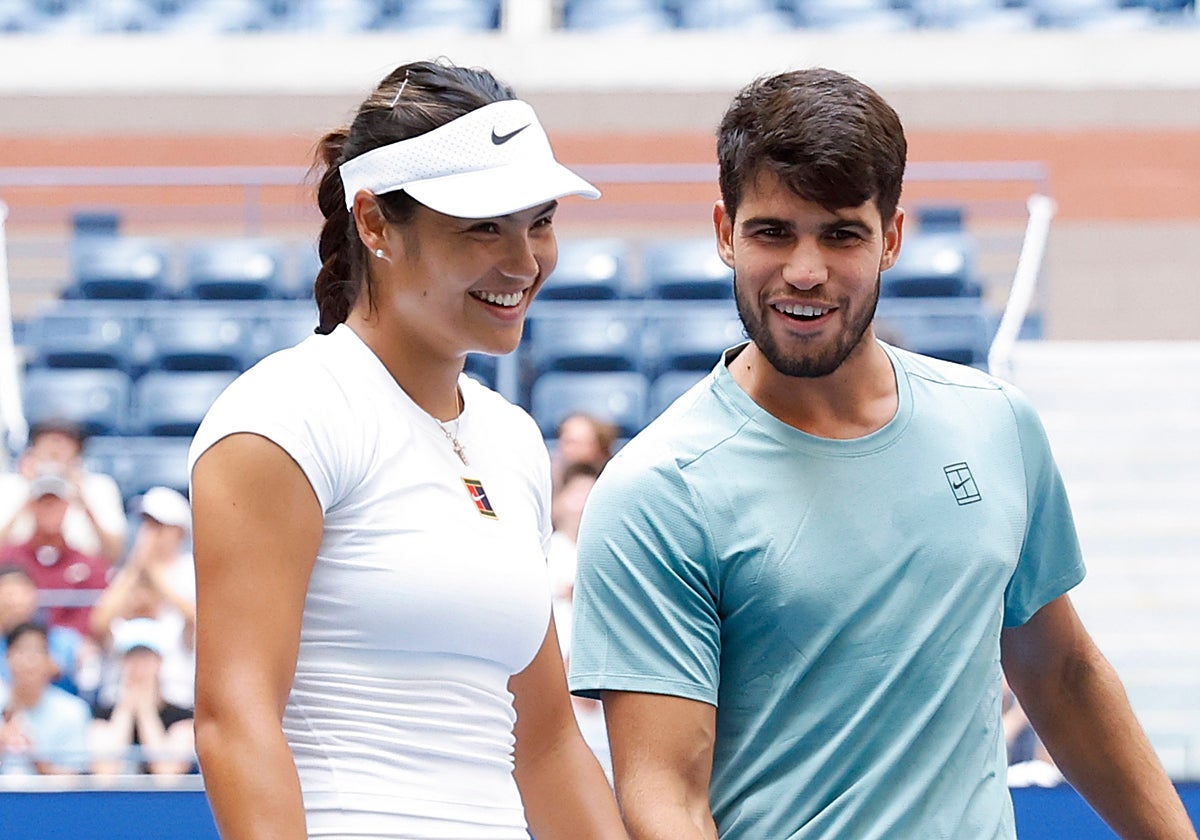 La conexión de Carlos Alcaraz y Emma Raducanu que trasciende más allá de la pista