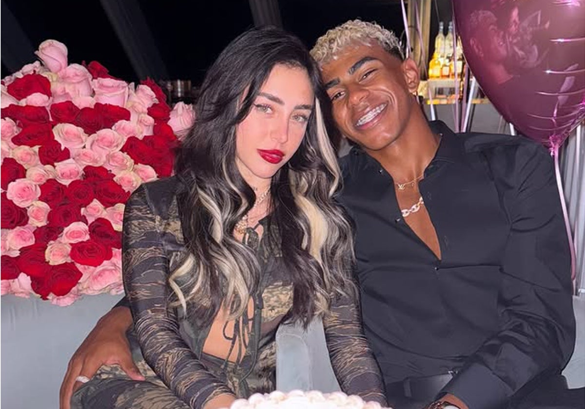 Lamine Yamal hace oficial su relación con Nicki Nicole con esta foto