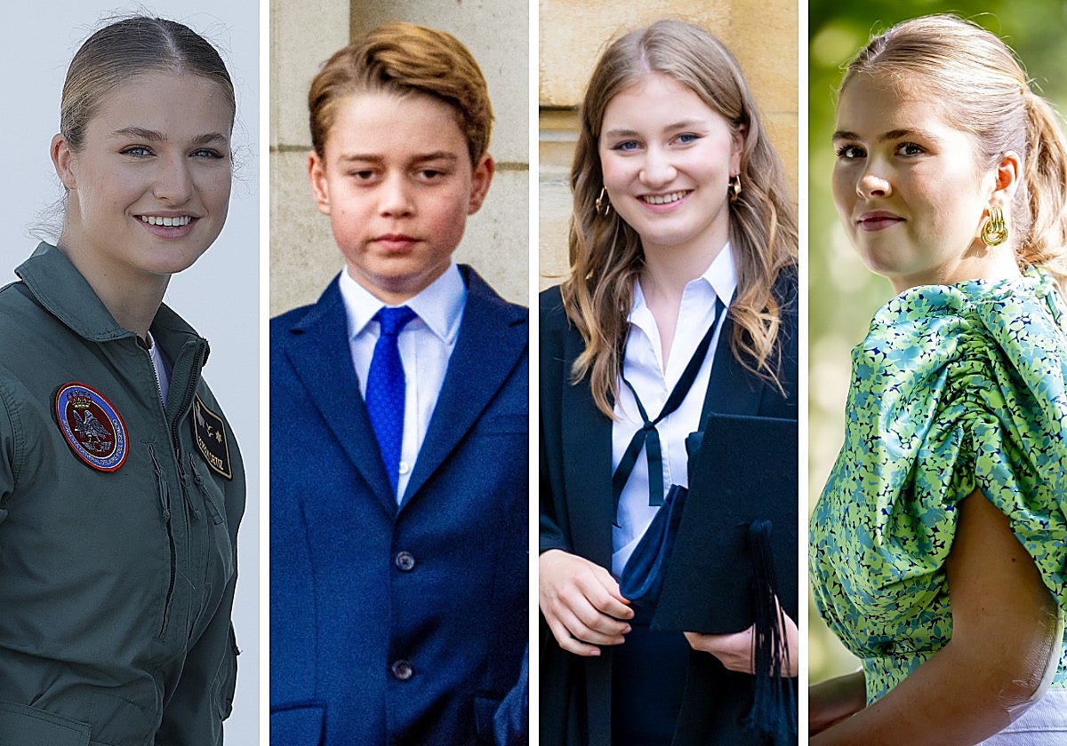 Los &#039;royals&#039; vuelven al cole entre internados, academias y universidades de élite