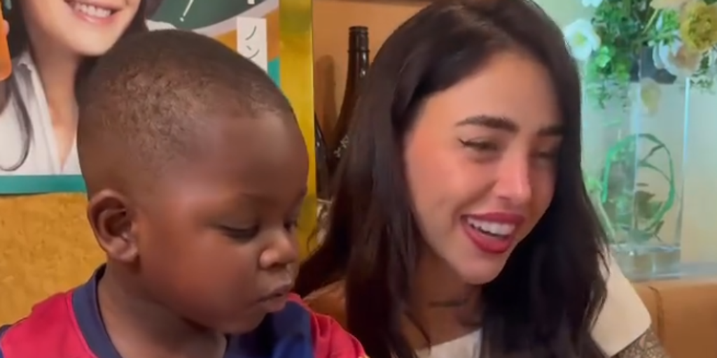 El tierno vídeo de Nicki Nicole y Keyne, el hermano pequeño de Lamine Yamal