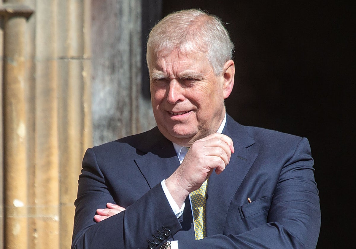 El Príncipe Andrés, en una imagen de abril.