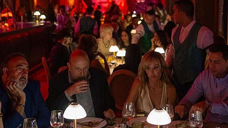 Algunos de los invitados a la fiesta de cumpleaños de Terelu Campos