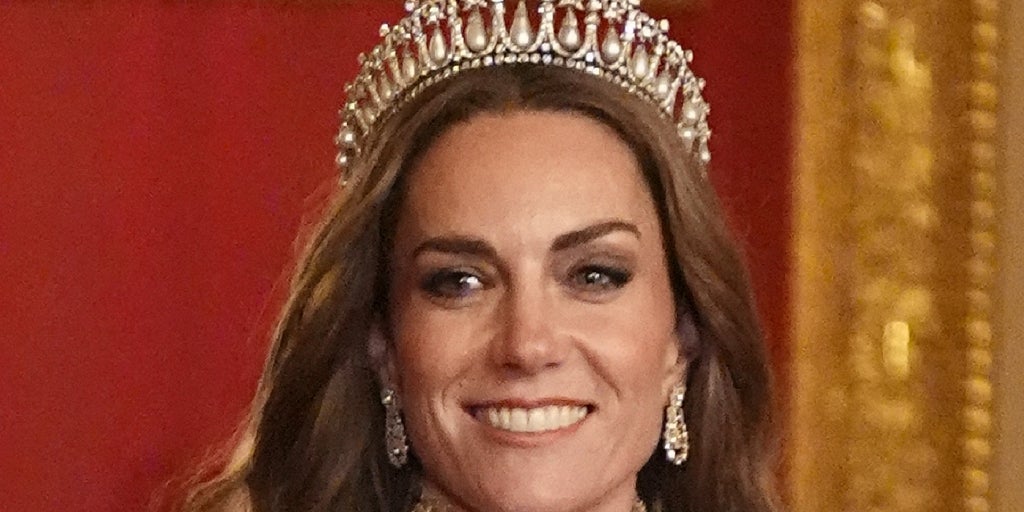 El inesperado homenaje de Kate Middleton a Diana de Gales en la cena de gala con los Trump