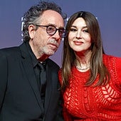 Monica Bellucci y Tim Burton se separan tras tres años de relación
