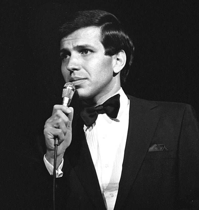El cantante Frank Sinatra jr.