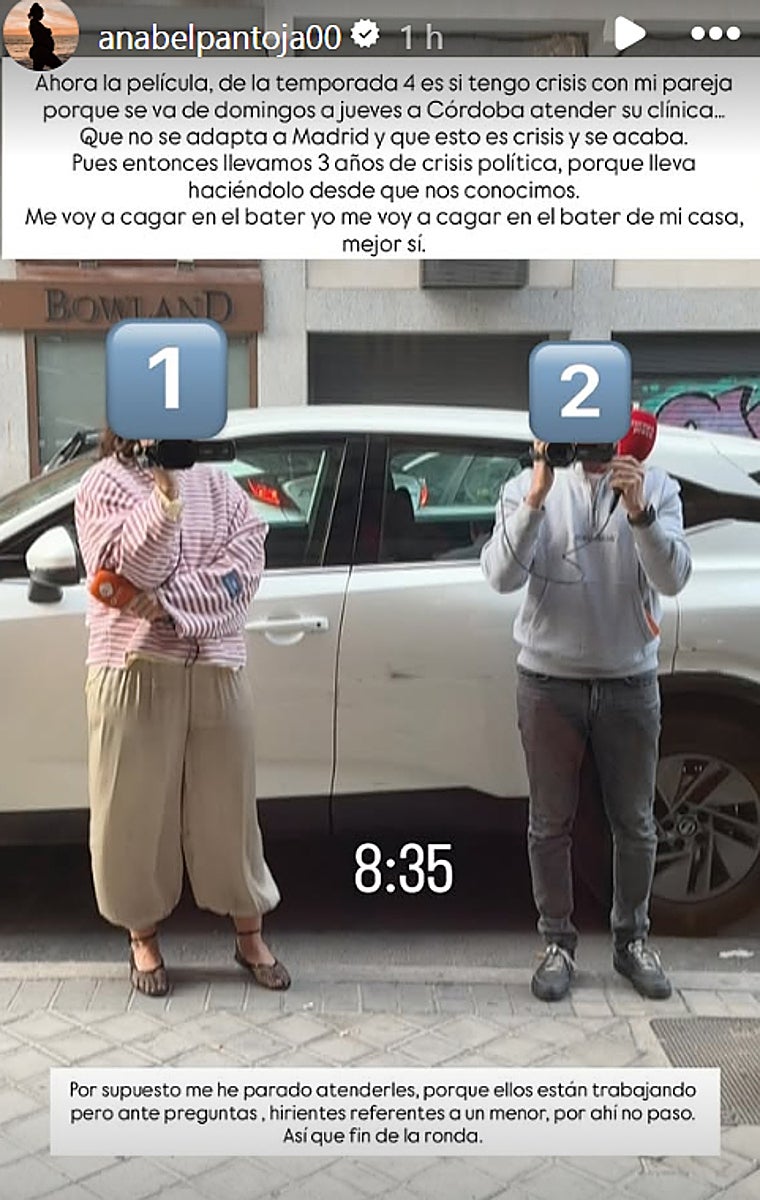 La nueva crisis entre Anabel Pantoja y David Rodríguez: las amistades, la distancia, un piso pequeño… y Merchi