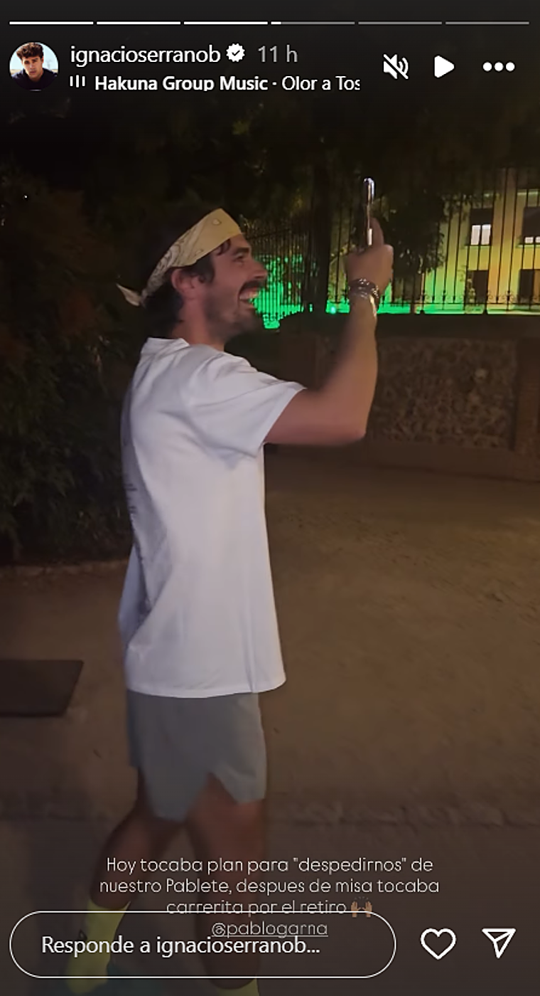 La emotiva despedida del influencer Pablo Garna antes de ingresar en el seminario