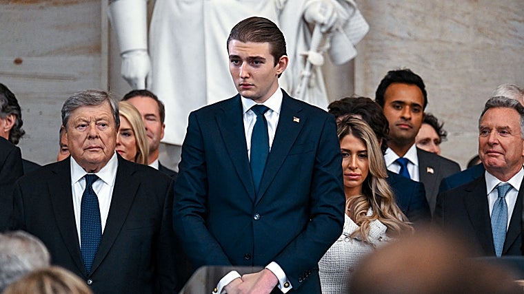 Barron, el hijo de Donald Trump, supera a Melania en fortuna gracias a las criptomonedas