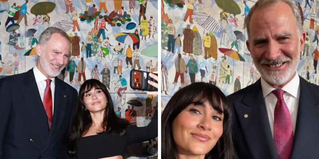 Aitana y el Rey Felipe: la historia detrás del selfie viral del momento