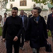 Así fue la discreta visita de la Princesa Ana a Ucrania: un gesto de cercanía, un sobre con sello real y un mensaje de apoyo