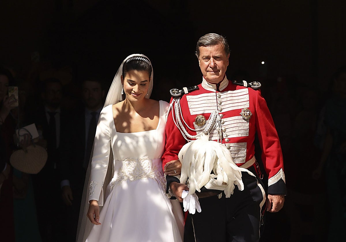 Cayetano y Bárbara, como marido y mujer