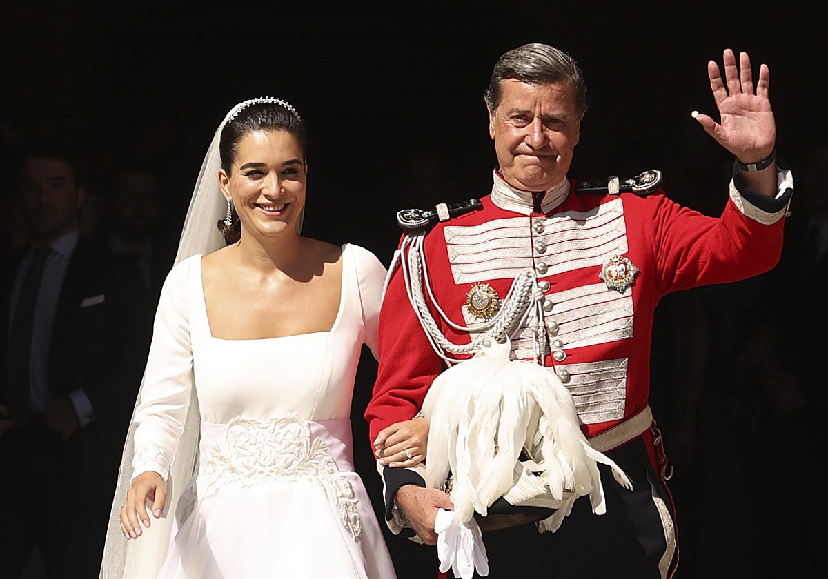 Bronca, nervios y un tierno baile: lo que no se contó de la boda de Cayetano Martínez de Irujo y Bárbara Mirjan