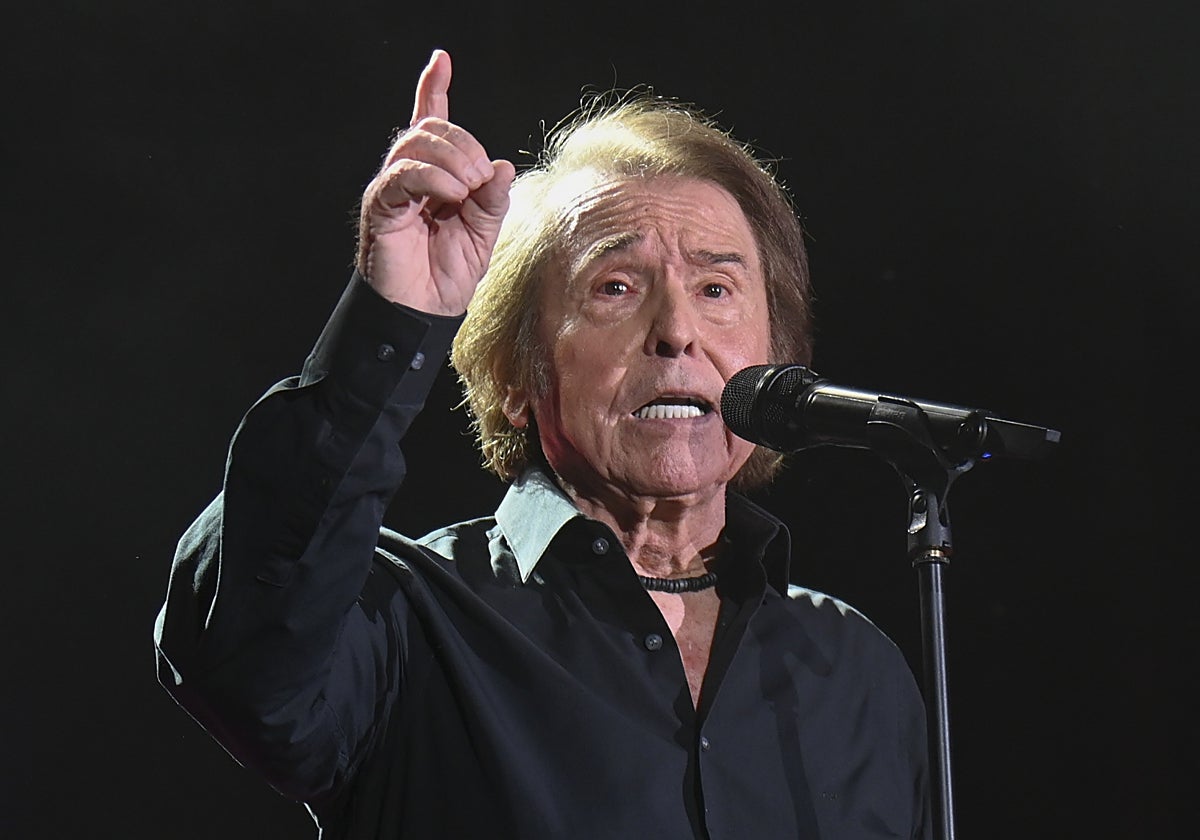 Raphael, en un reciente concierto.