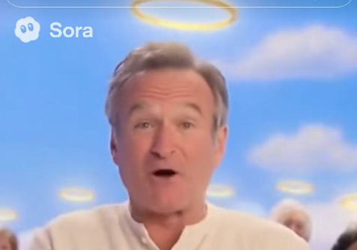 U vídeo de Robin Williams hecho con IA