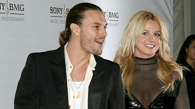 Kevin Federline y Britney Spears en 2006