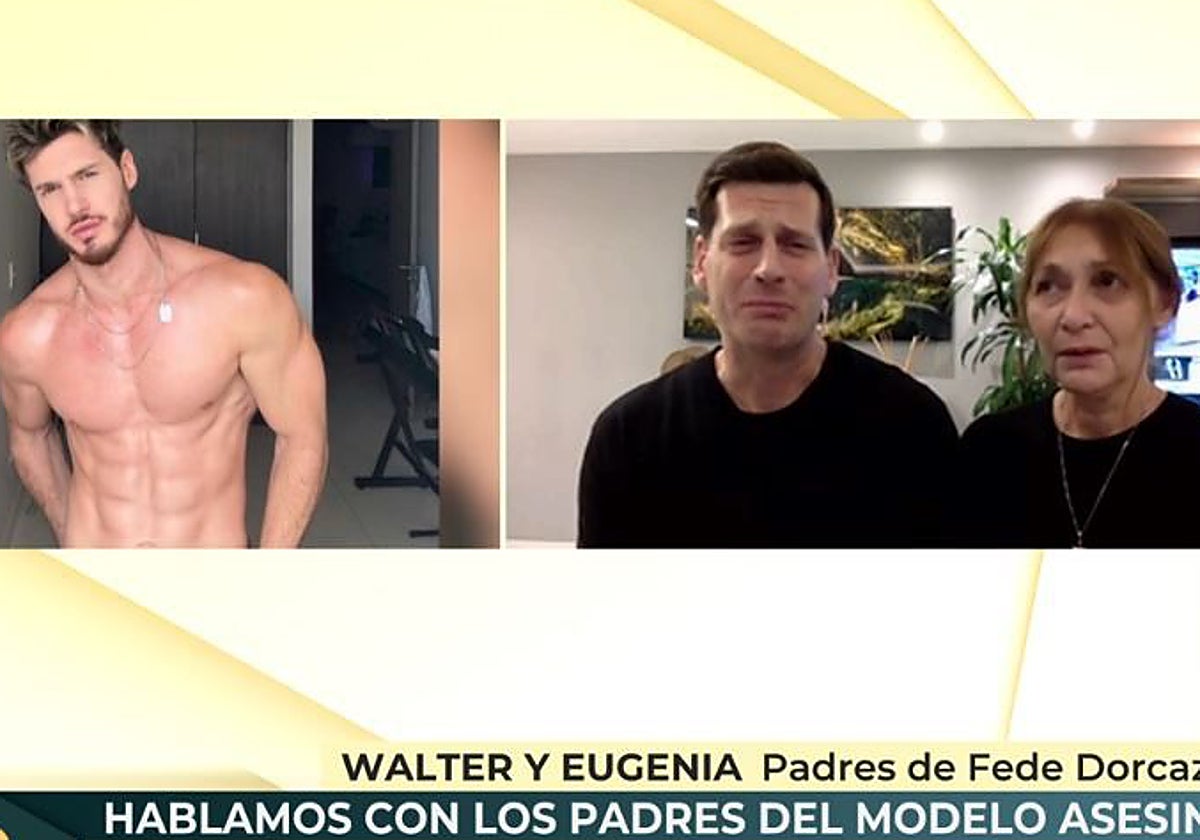 Hablan los padres de Fede Dorcaz, el modelo asesinado: «No estaba metido en nada turbio ni oscuro»