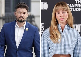 Gabriel Rufián y Ester Expósito, de bachata viral en un after de Madrid