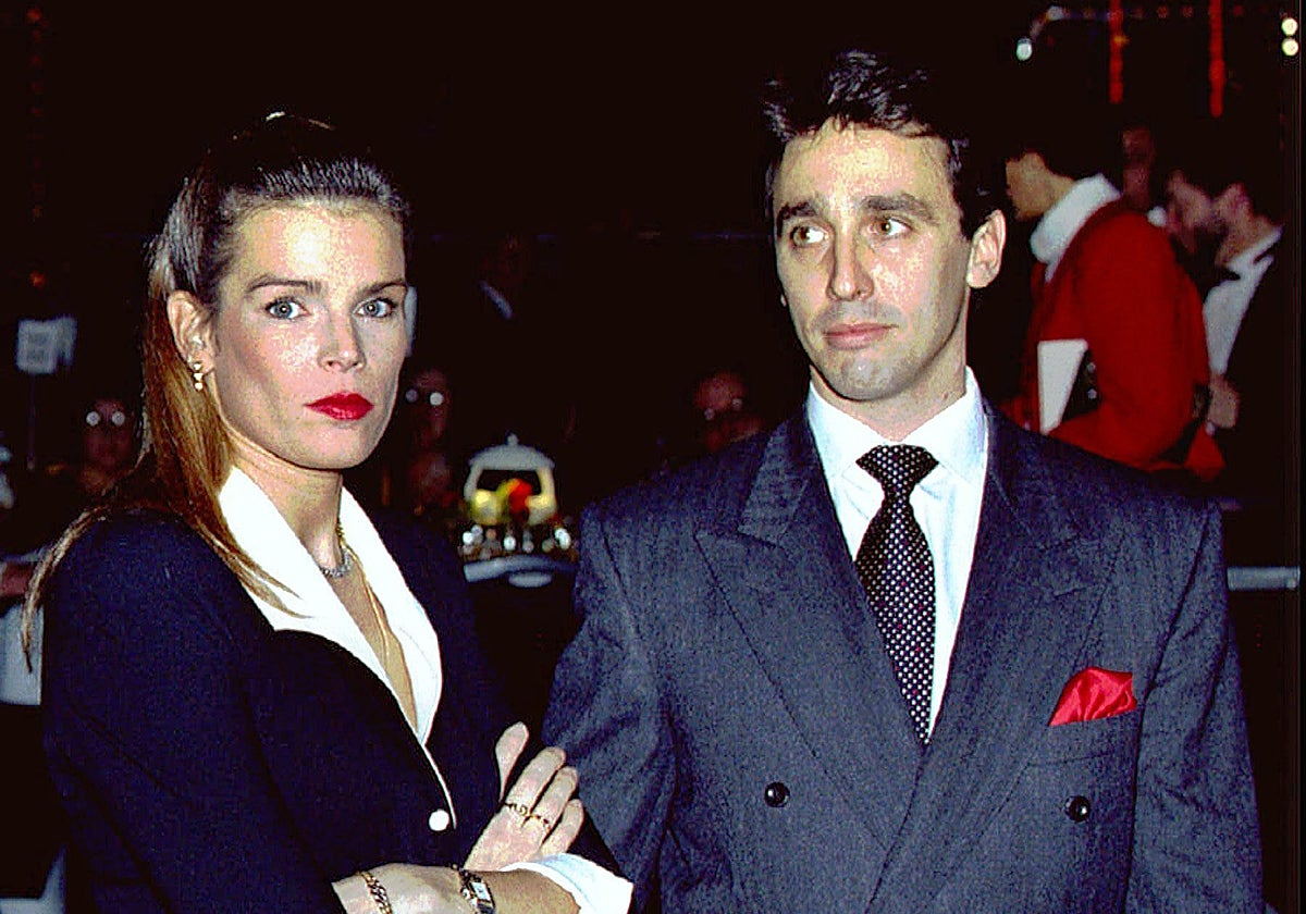 Daniel Ducruetcon Estefanía de Mónaco