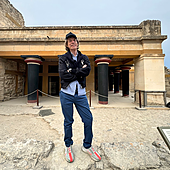 La escapada arqueológica de Mick Jagger a la isla de Creta